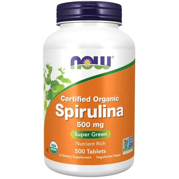 Spirulīna, 500 mg - 500 tabletes