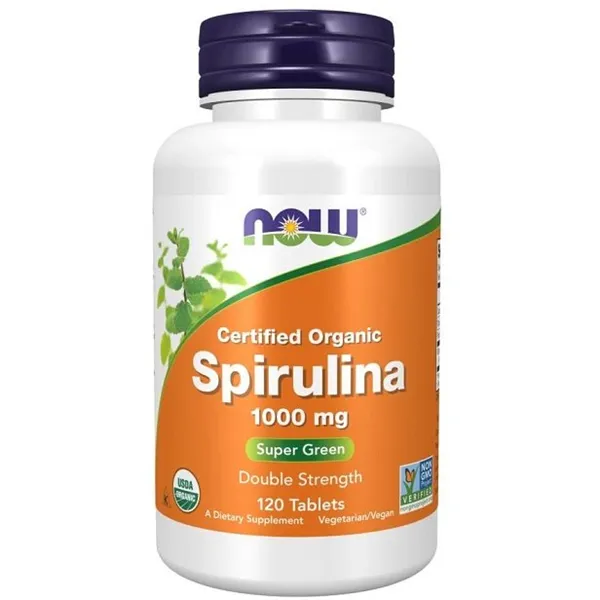  Spirulina, 1000 mg - 120 tablečių