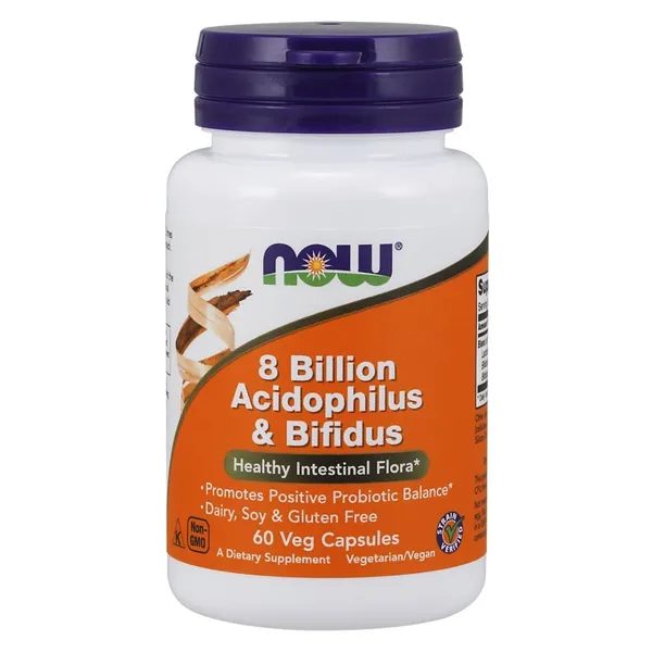 8 Billion Acidophilus & Bifidus - 60 vcaps