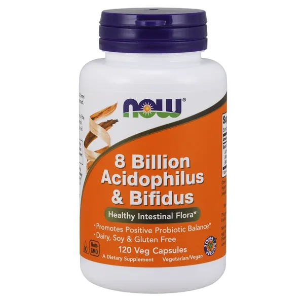 8 Billion Acidophilus & Bifidus - 120 vcaps