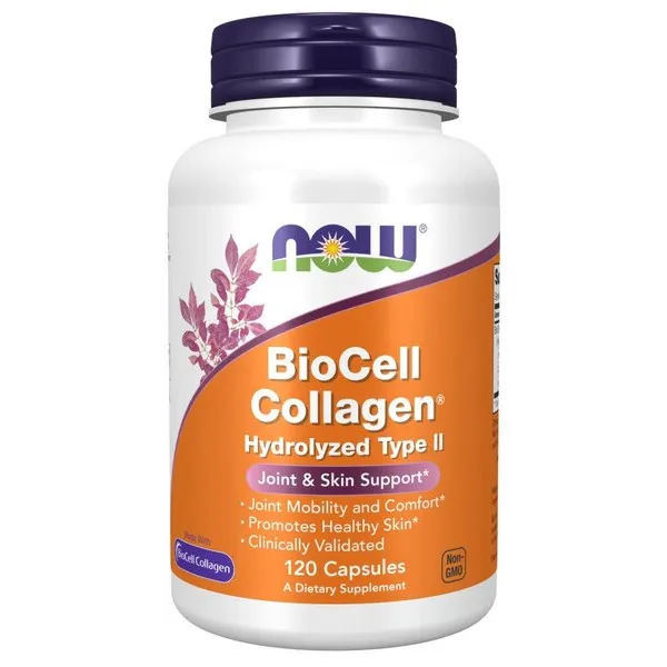BioCell-kollageenihydrolysoitu tyyppi II - 120 kaps.