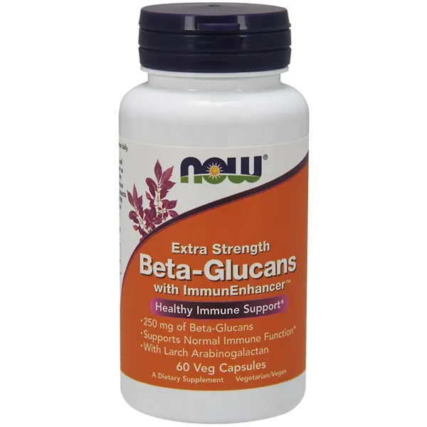 Beta-Glucans with ImmunEnhancer, Extra Strength - 60 vcaps