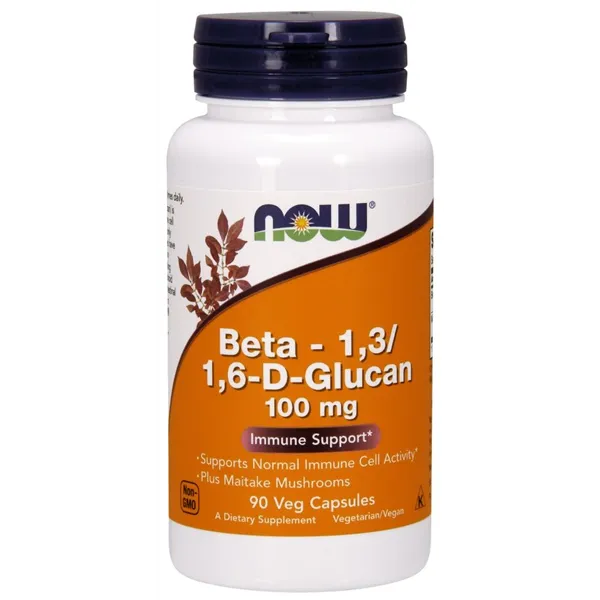 Beta - 1,3/1,6-D-Glucan, 100mg - 90 vcaps