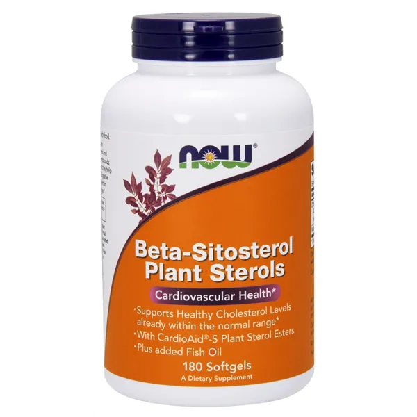 Beta-Sitosterol Plant Sterols - 180 softgels