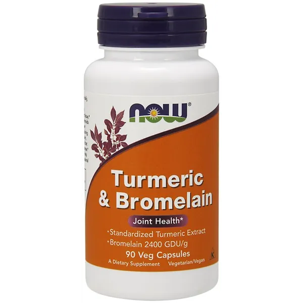 Kurkuma un bromelaīns - 90 v-kapsulas