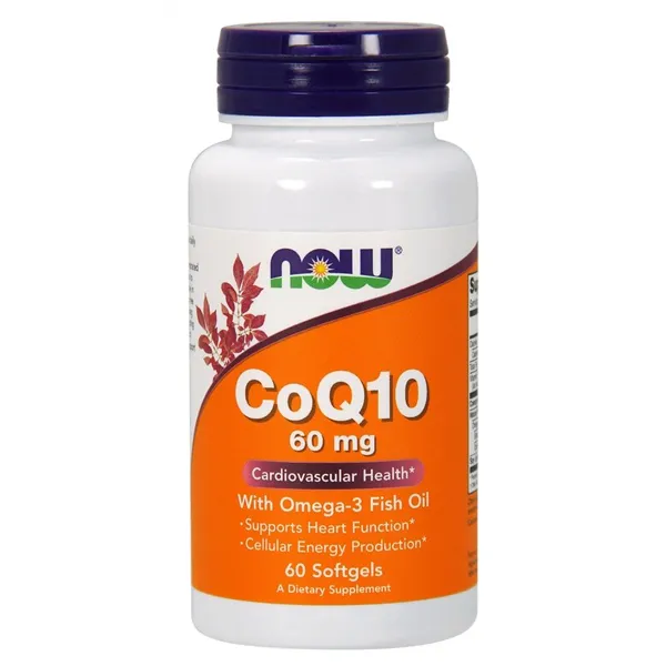 Kofermentas Q10 su Omega-3, 60 mg - 60 minkštųjų kapsulių