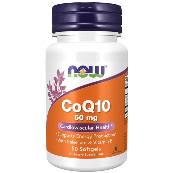 CoQ10 seleenillä ja E-vitamiinilla, 50 mg - 50 pehmeäkapselia