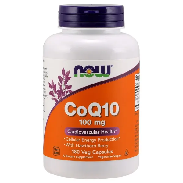 CoQ10 ar vilkābeles ogām, 100 mg - 180 v-kapsulas