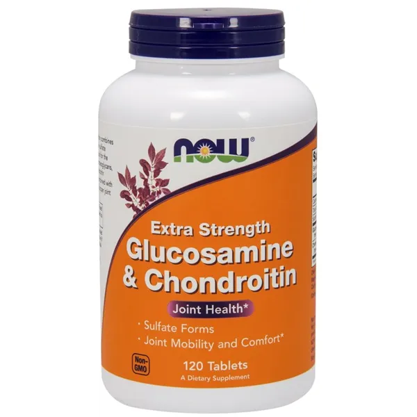 Glikozamīns un hondroitīns Extra Strength - 120 tabletes