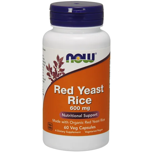 Red Yeast Rice, 600mg - 60 vcaps