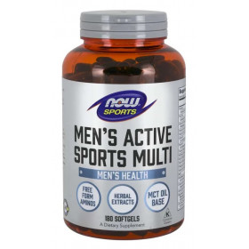 Meeste Active Sports Multi - 180 pehmet kapslit