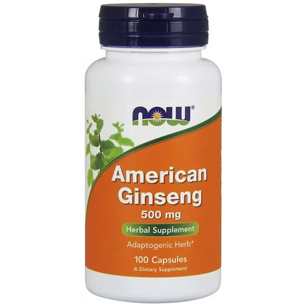 Amerikkalainen ginseng, 500 mg - 100 v-kapselia