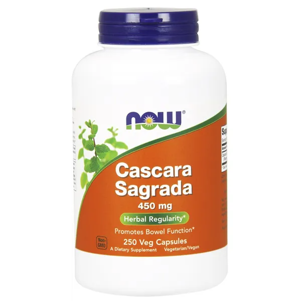 Cascara Sagrada, 450mg - 250 vcaps