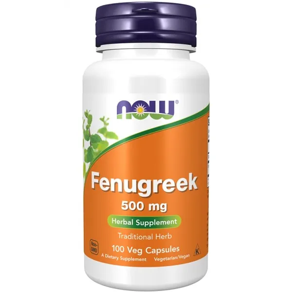 Fenugreek, 500mg - 100 vcaps
