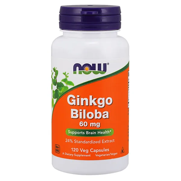 Ginkgo Biloba, 60 mg - 120 kapselia