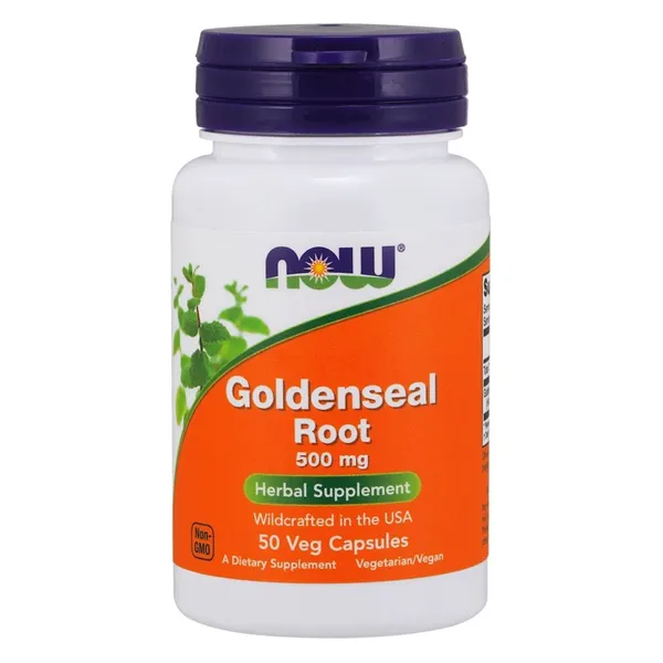 Goldenseal Root, 500mg - 50 vcaps