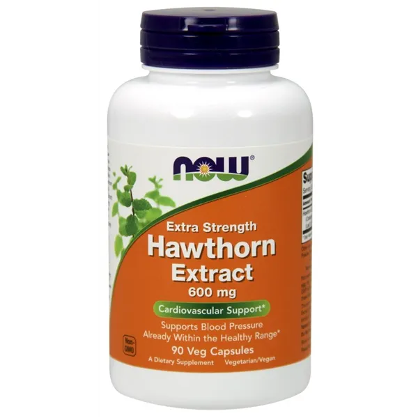 Hawthorn Extract, 600mg Extra Strength - 90 vcaps