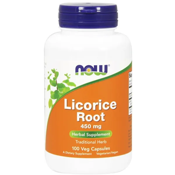Licorice Root, 450mg - 100 vcaps