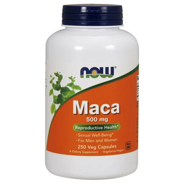 Maca, 500 mg – 250 v kapsulių