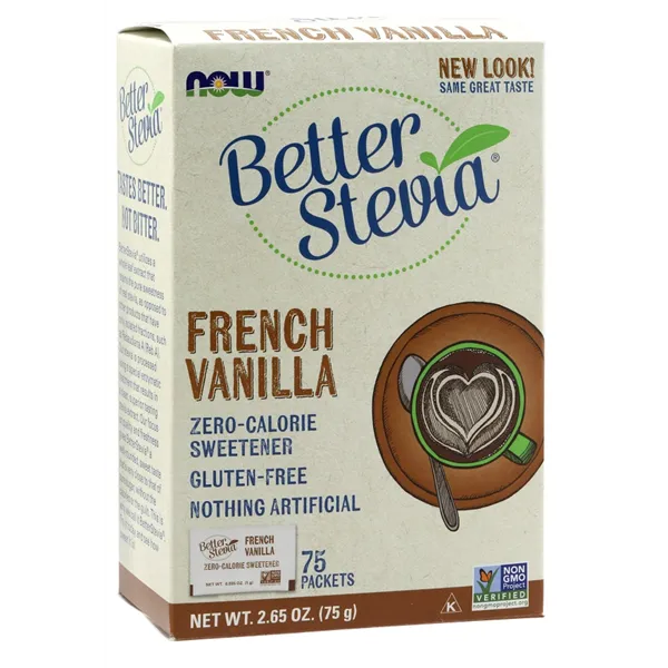 Better Stevia Packets, French Vanilla - 75 packets