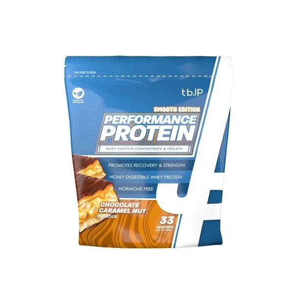 „Performance Protein Smooth“, šokolado ir karamelės skonio, riešutų skonio – 1000 g