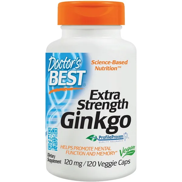Īpaši stiprs ginkgo, 120 mg - 120 v-kapsulas