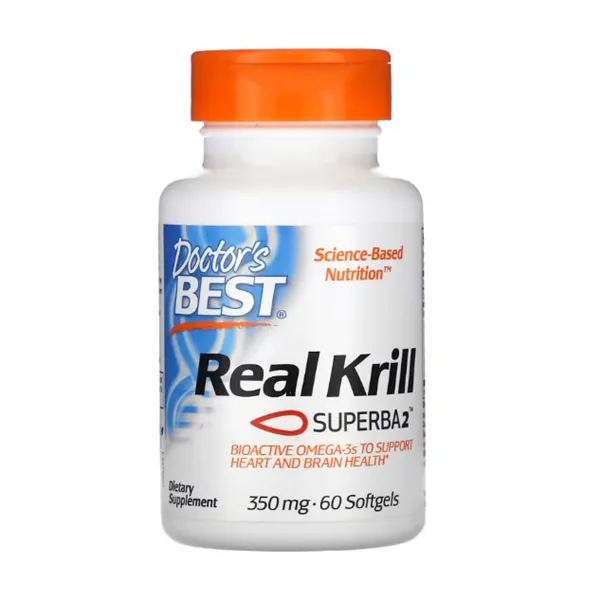 Real Krill, 350mg - 60 softgels 