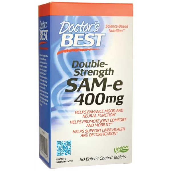 SAM-e, 400 mg dvigubo stiprumo – 60 tablečių