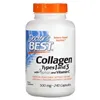 Collagen Types 1 and 3 with Peptan and Vitamin C, 500mg - 240 caps