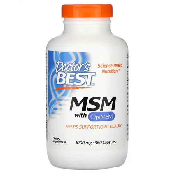 MSM ar OptiMSM, 1000 mg - 360 kapsulas