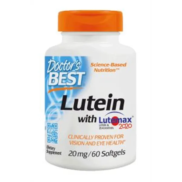 Lutein with Lutemax, 20mg - 60 softgels