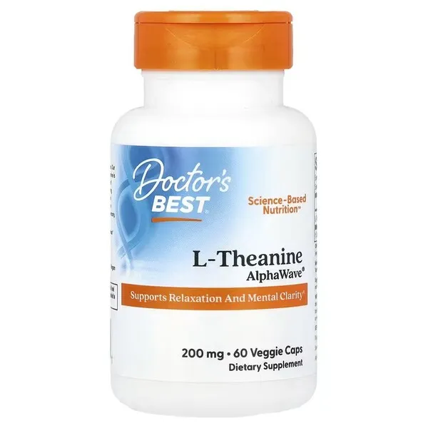 L-Theanine AlphaWave - 60 растительных капсул