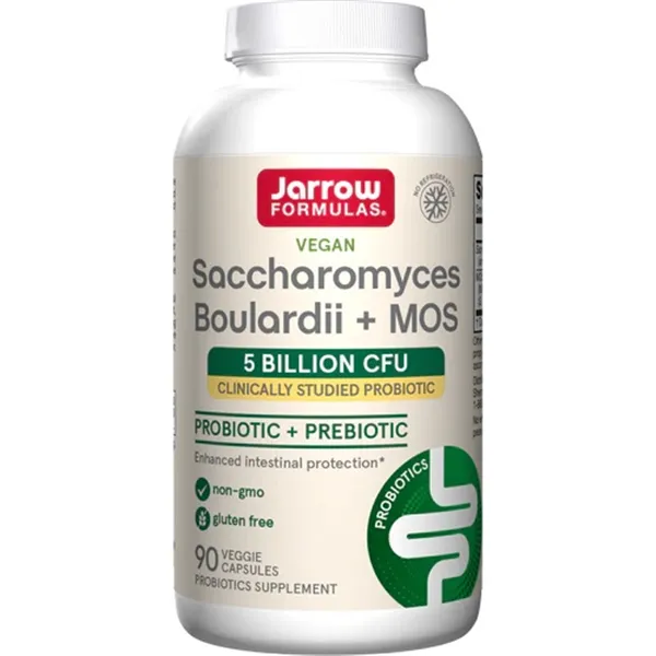 Saccharomyces Boulardii + MOS - 90 растительных капсул