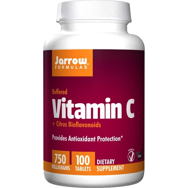 C-vitamiini (puskuroitu) + sitrusbioflavonoidit, 750 mg - 100 tablettia