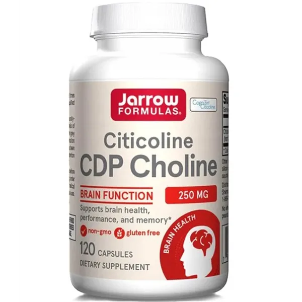 Citicoline CDP holīns, 250 mg - 120 kapsulas