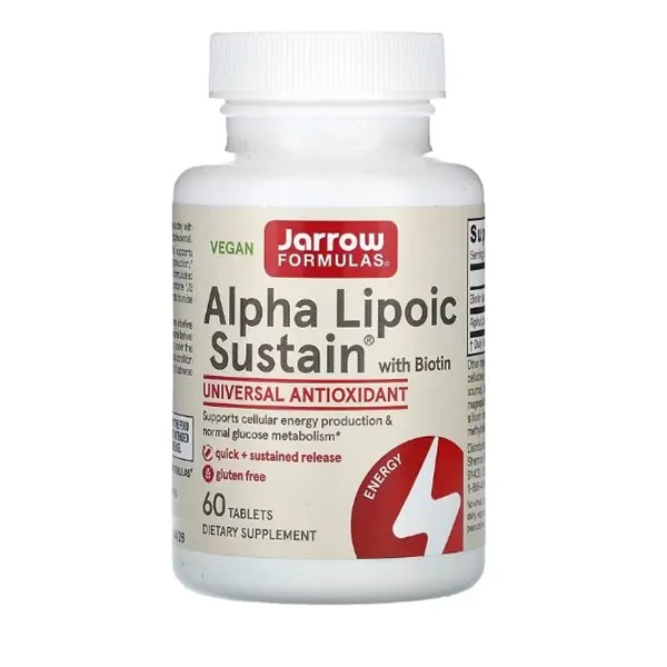 Alpha Lipoic Sustain with Biotin - 60 tabs