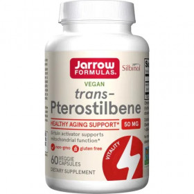 trans-pterostilbēns, 50 mg - 60 v kapsulas