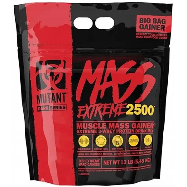 Mutant Mass Extreme 2500, Jacked Berry Blast - 5450g