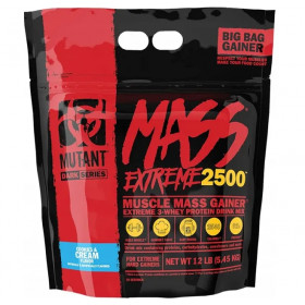 Mutant Mass Extreme 2500, cepumi un krējums - 5450g