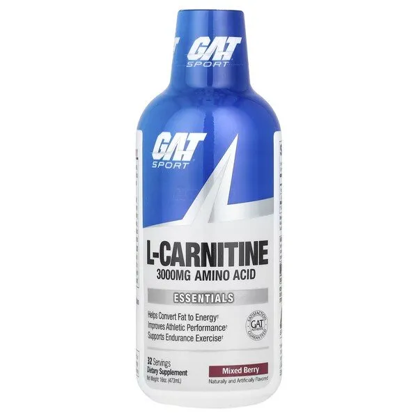 L-Carnitine 3000 Liquid, Mixed Berry - 473 ml.