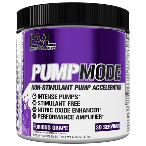 PumpMode Powder, Furious Grape - 174g