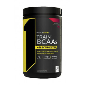Train BCAAs + elektrolīti, augļu punšs - 450g