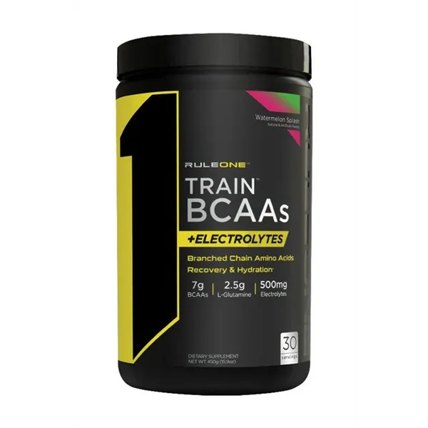 Traukinio BCAA + elektrolitai, arbūzų skonio gėrimas - 450 g