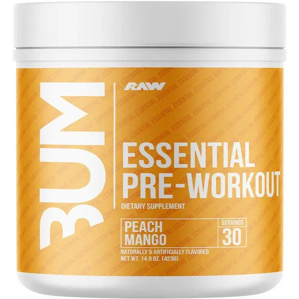 CBUM Essential Pre-Workout, persiku mango - 423g