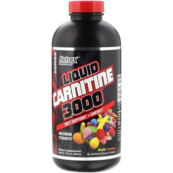 Liquid Carnitine 3000, Berry Blast - 480 ml.