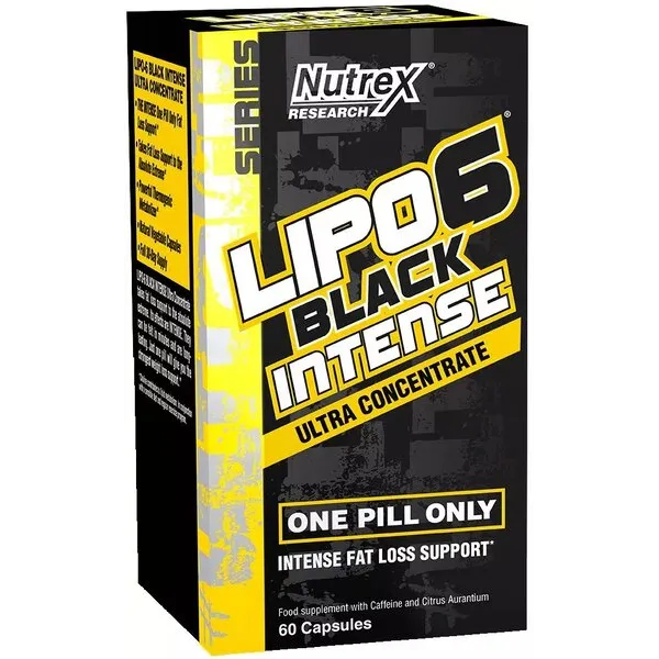 Lipo-6 Black Intense Ultra -tiiviste - 60 kaps.
