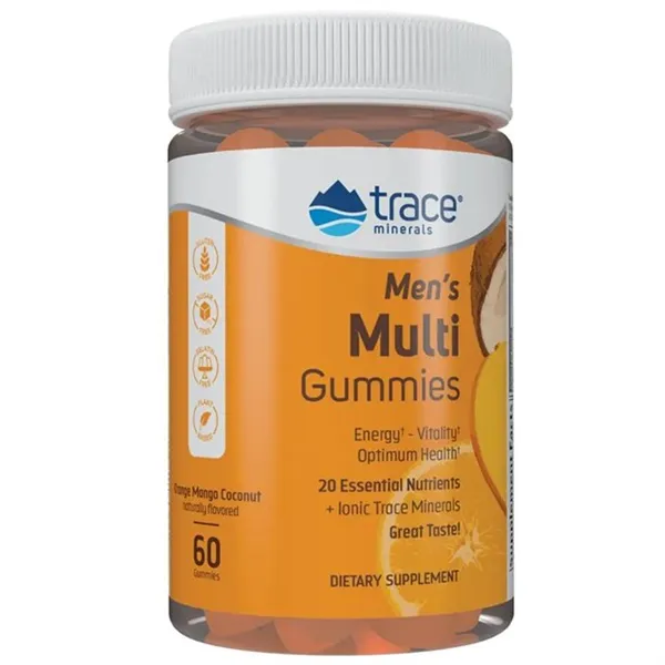 Men's Multi Gummies, Orange Mango Coconut - 60 gummies