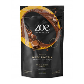 Whey Protein with Premium Marine Collagen, Belgian Choco Fantasy - 454g 