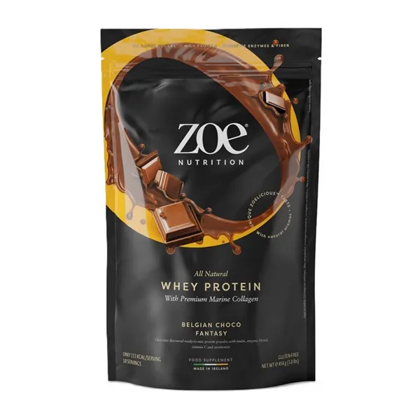  Sūkalu proteīns ar augstākās kvalitātes jūras kolagēnu, Belgian Choco Fantasy - 454g