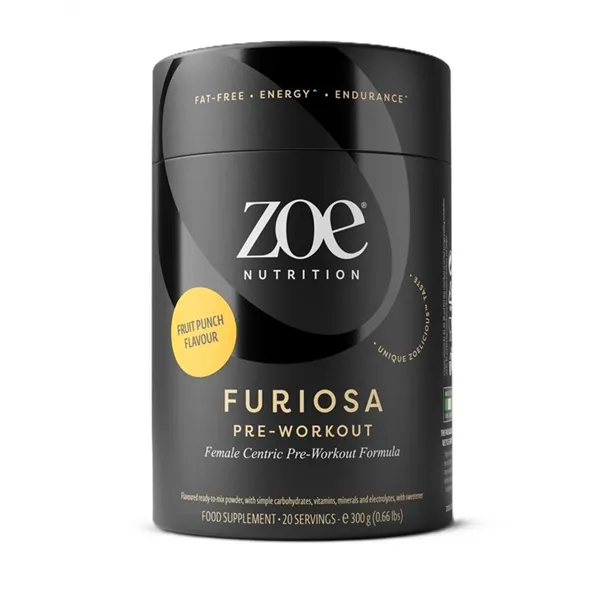 Furiosa Pre-Workout, Fruit Punch - 300g